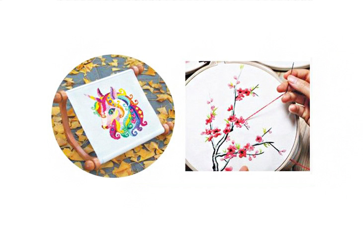 Borduurstof Aida wit 14ct 50*75cm