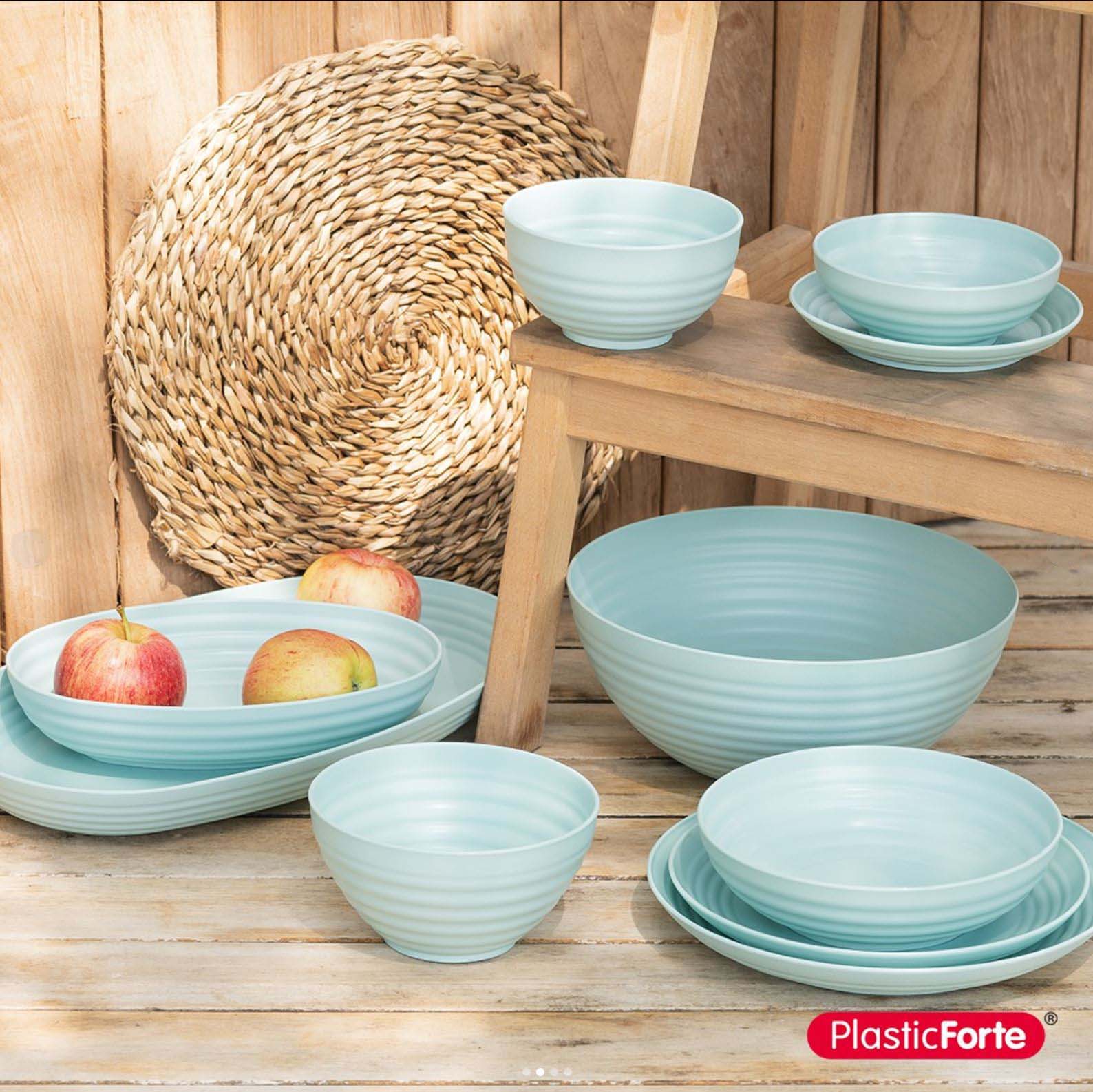 Kom kunststof groen 570ml