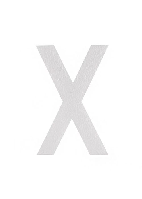 Piepschuim letter X 30cm