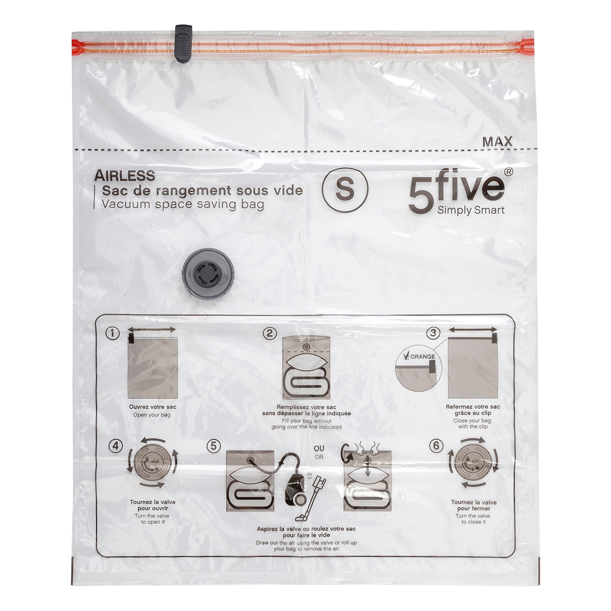 Vacuum opbergzakken 2 stuks (1S + 1L)