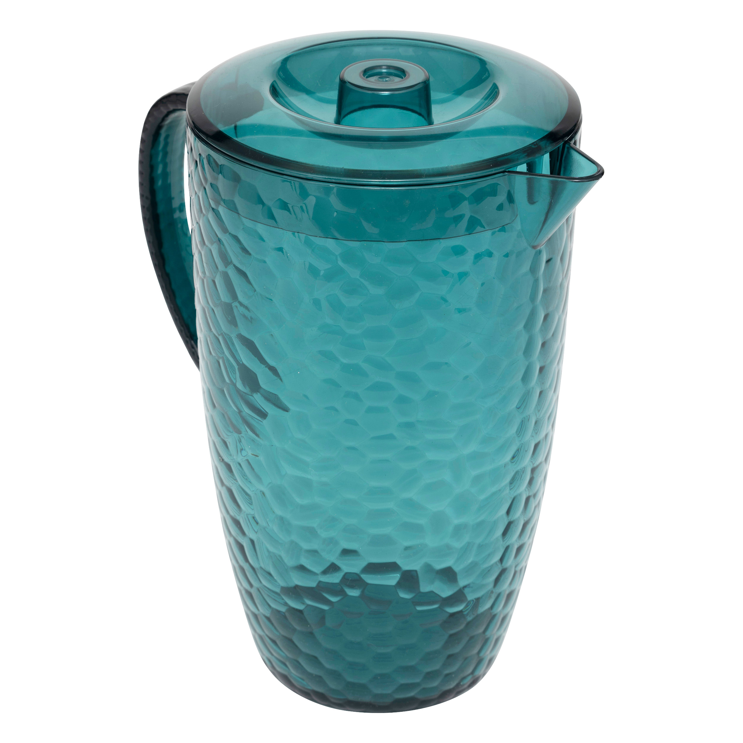 Waterkan kunststof blauw 2L