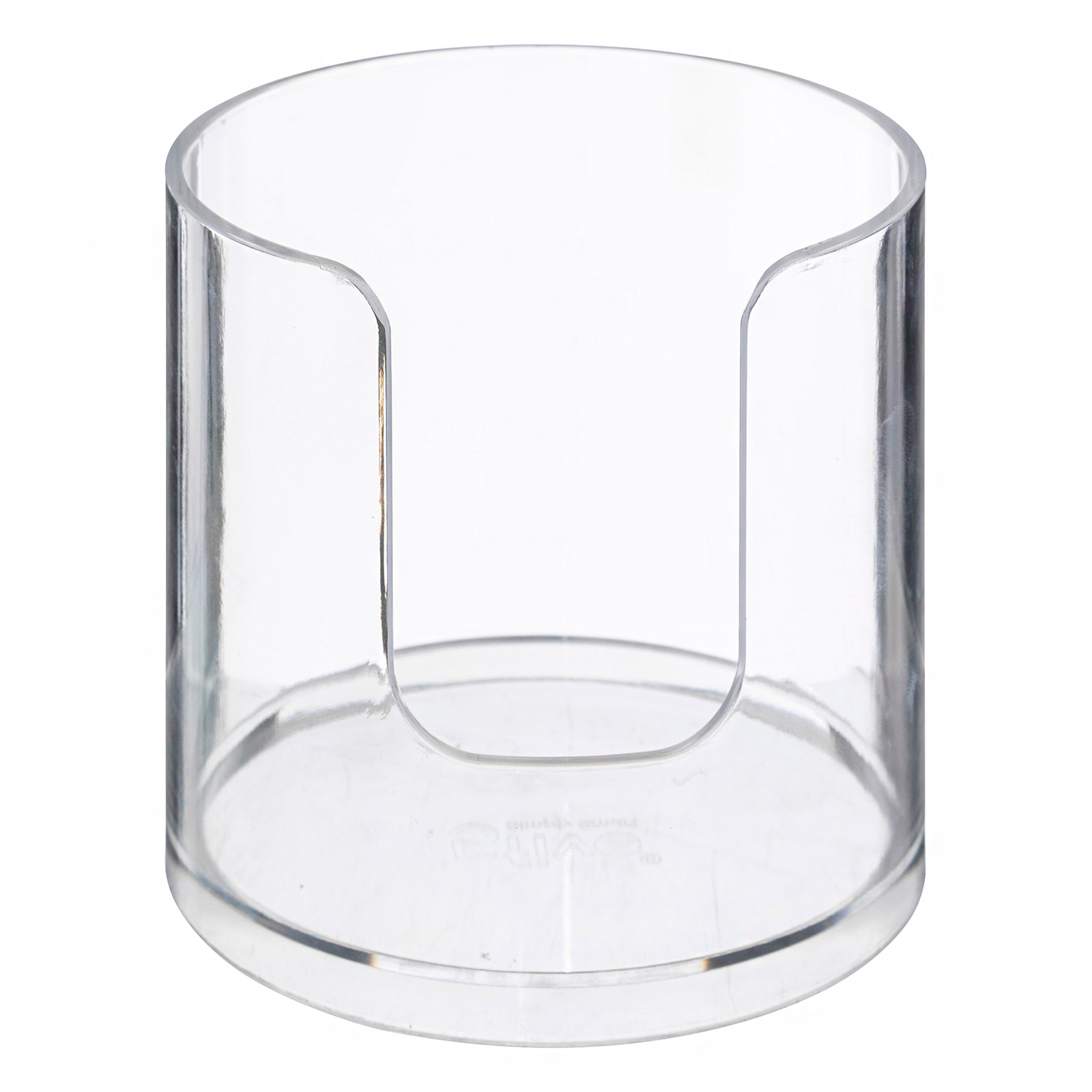 Wattenhouder 2 in 1 kunststof-bamboe 9,7x18,1cm