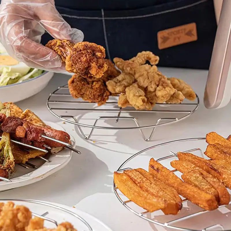 Grillrooster airfryer rond ø17,5cm