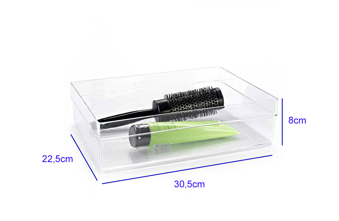 Lade organizer kunststof 30,5x22,5x8cm