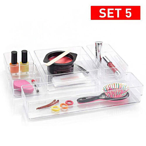 Lade organizer kunststof 5-delig