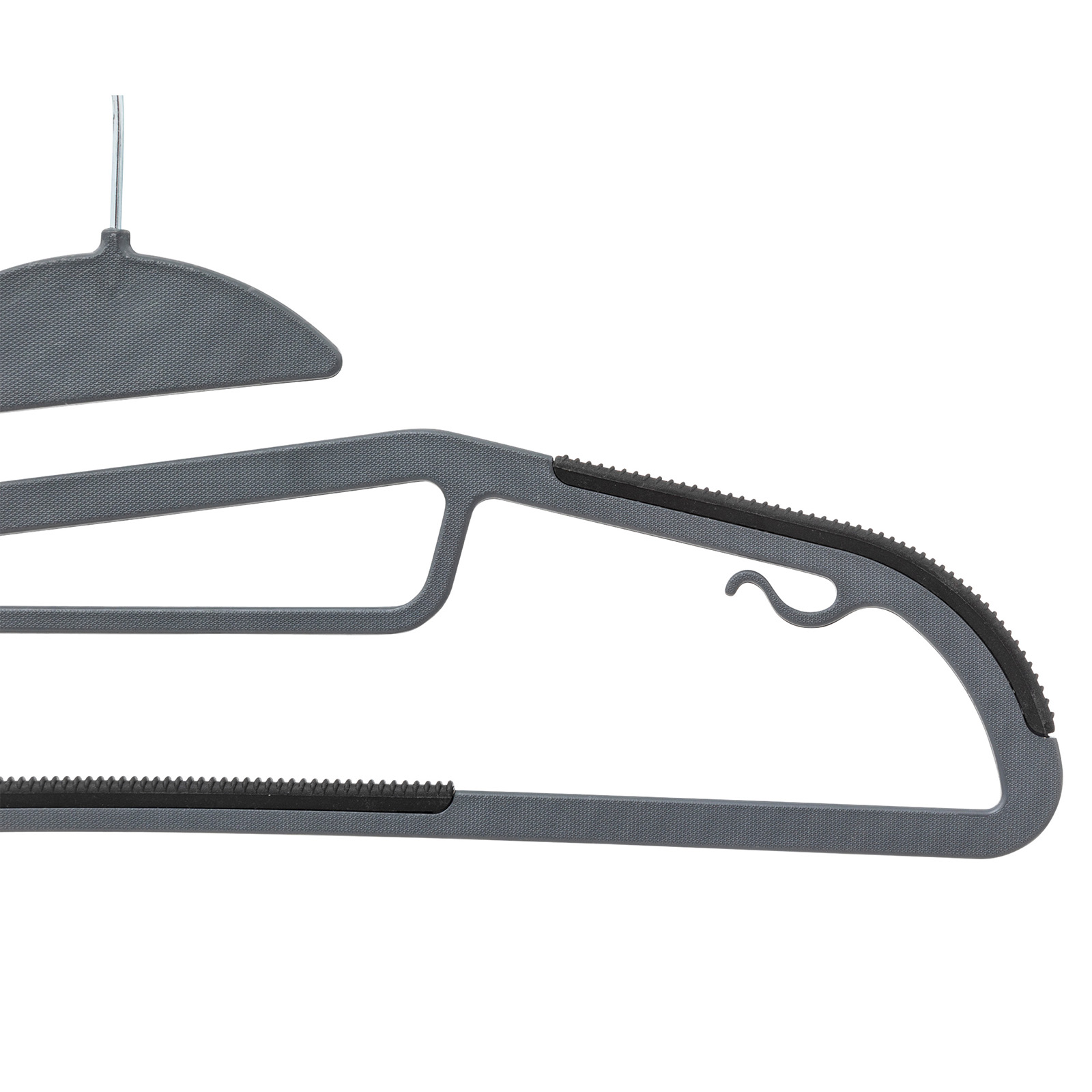 Antislip kledinghangers 41cm 8st