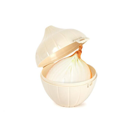 Knoflook bewaardoos groot kunststof 12 cm