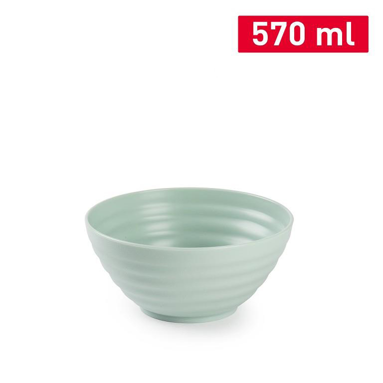 Kom kunststof groen 570 ml