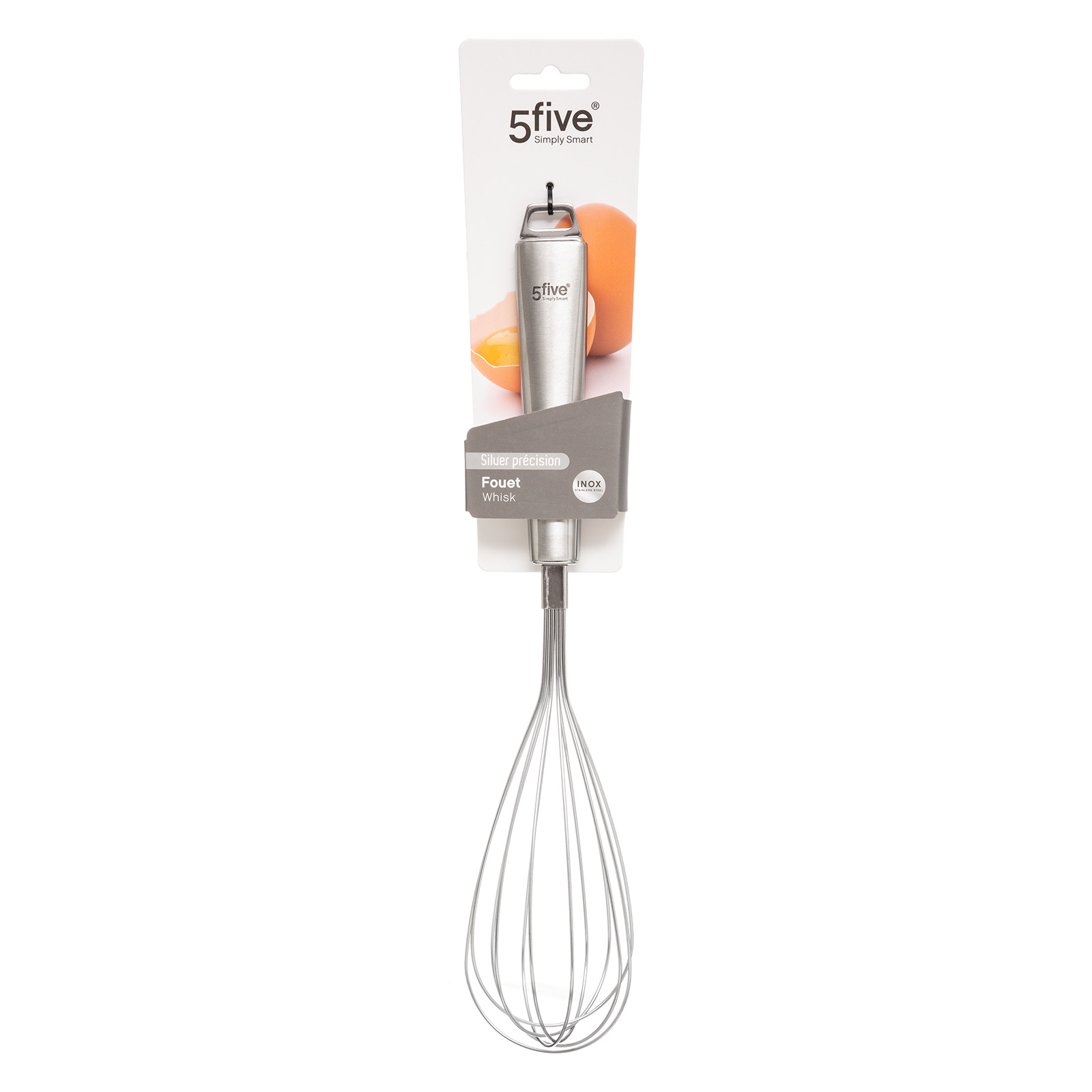 RVS garde 32 cm met ophangoog
